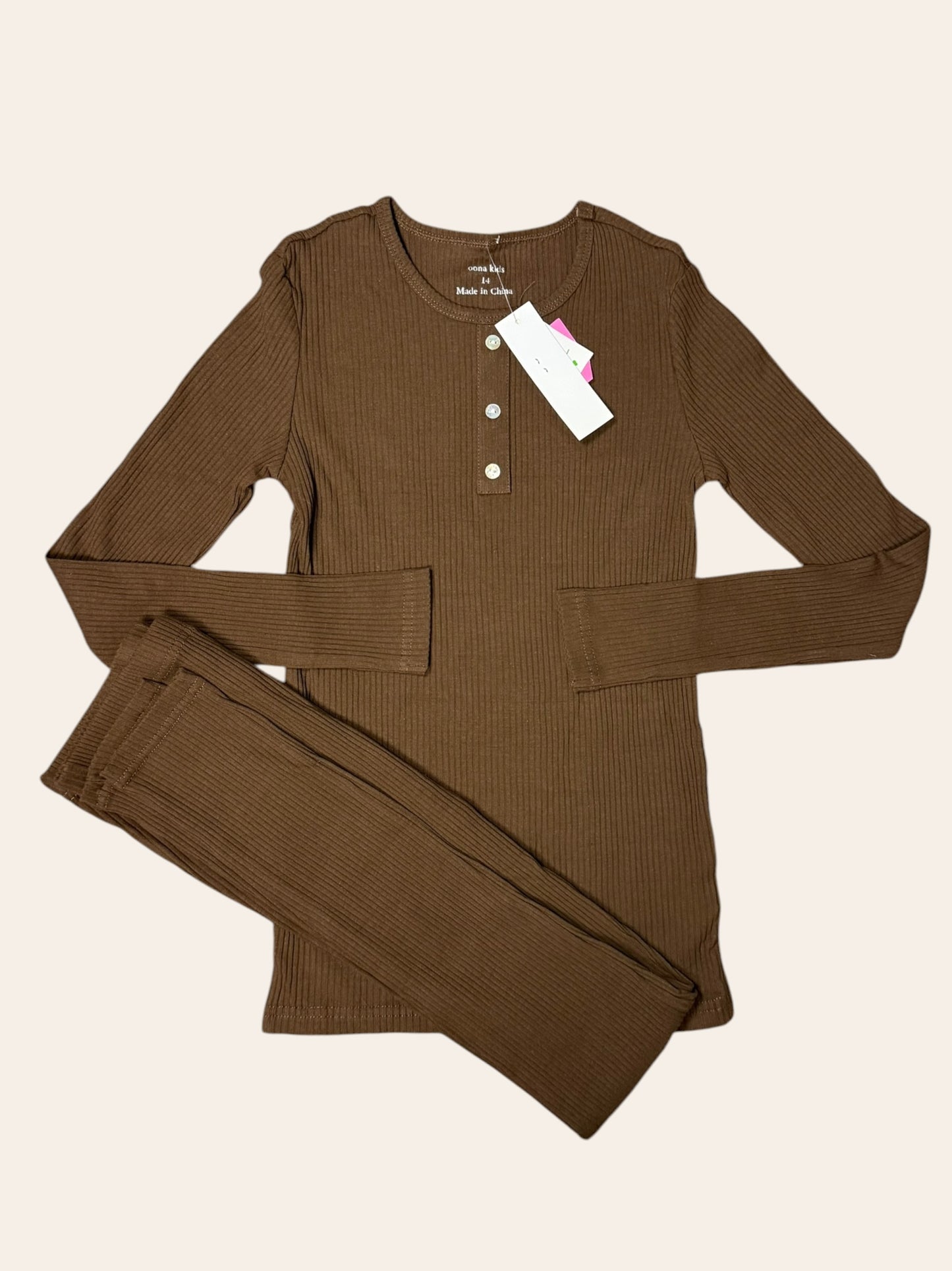 Oonah Kid’s Brown Lounge Set
