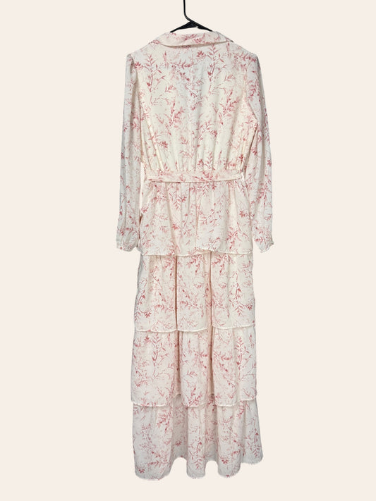 Udel NY Layered dress white pink