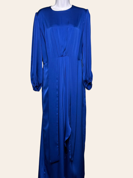 Pinup Art Blue Maxi Dress