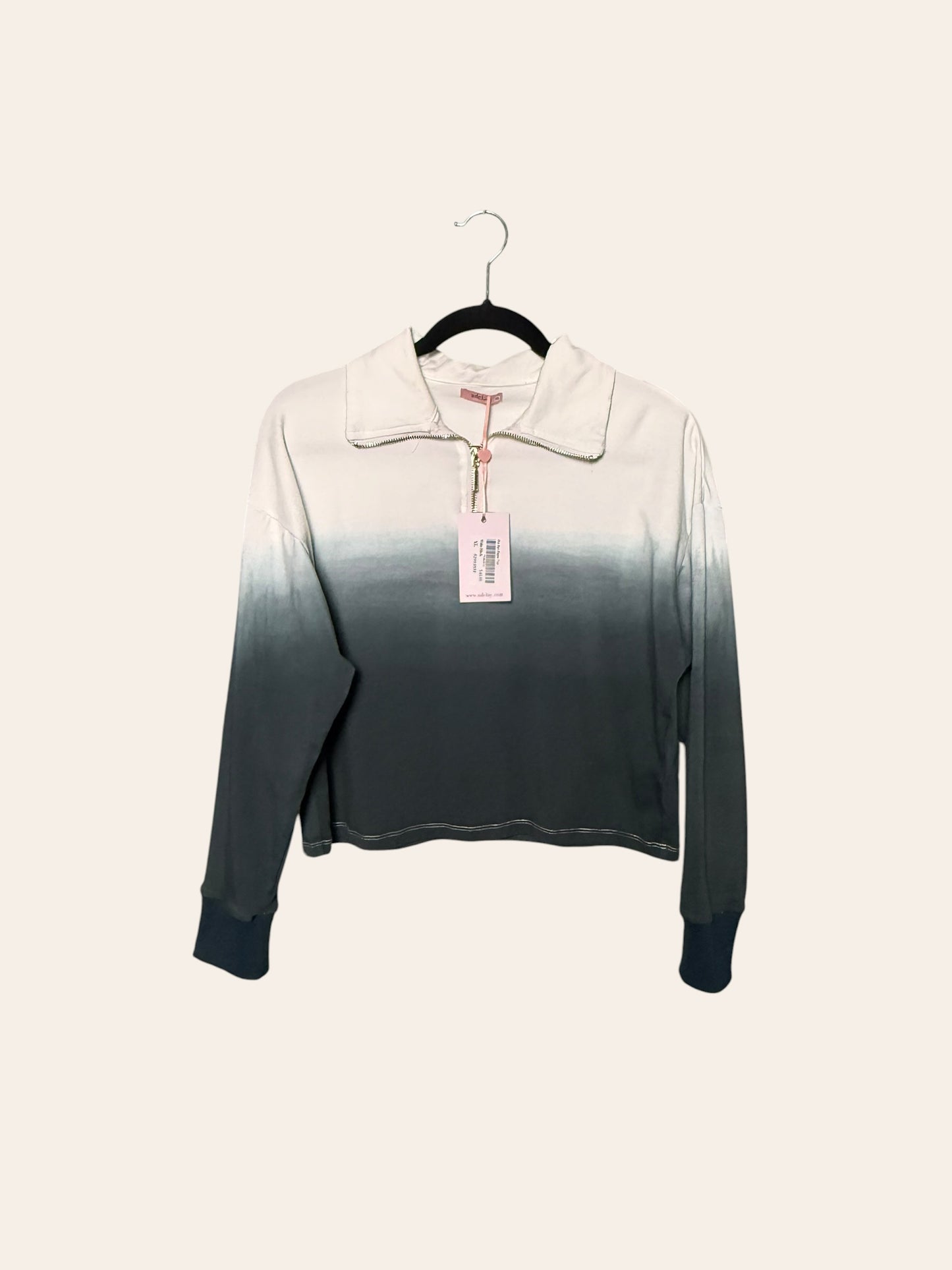 Udel NY Dip Dye Zipper Top