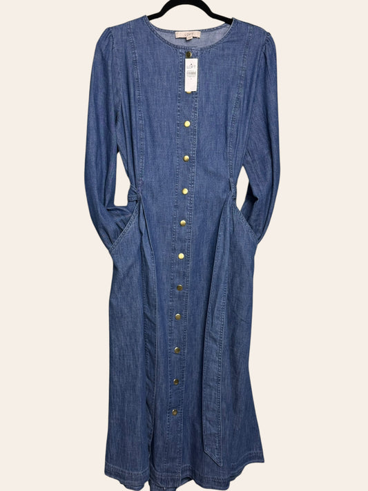 Loft Denim Tie Dress