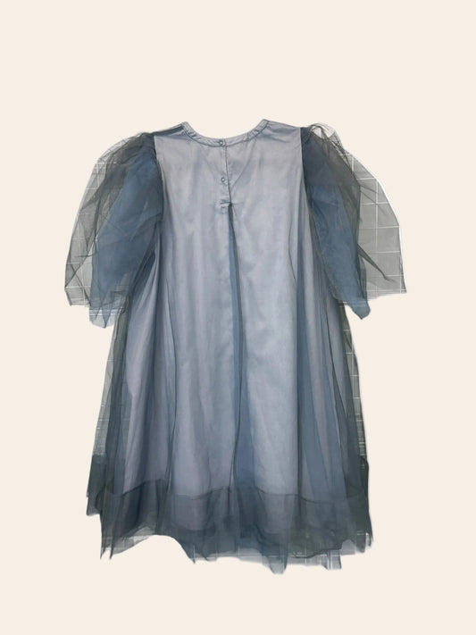 JNBY By Blue Tulle Flare Dress