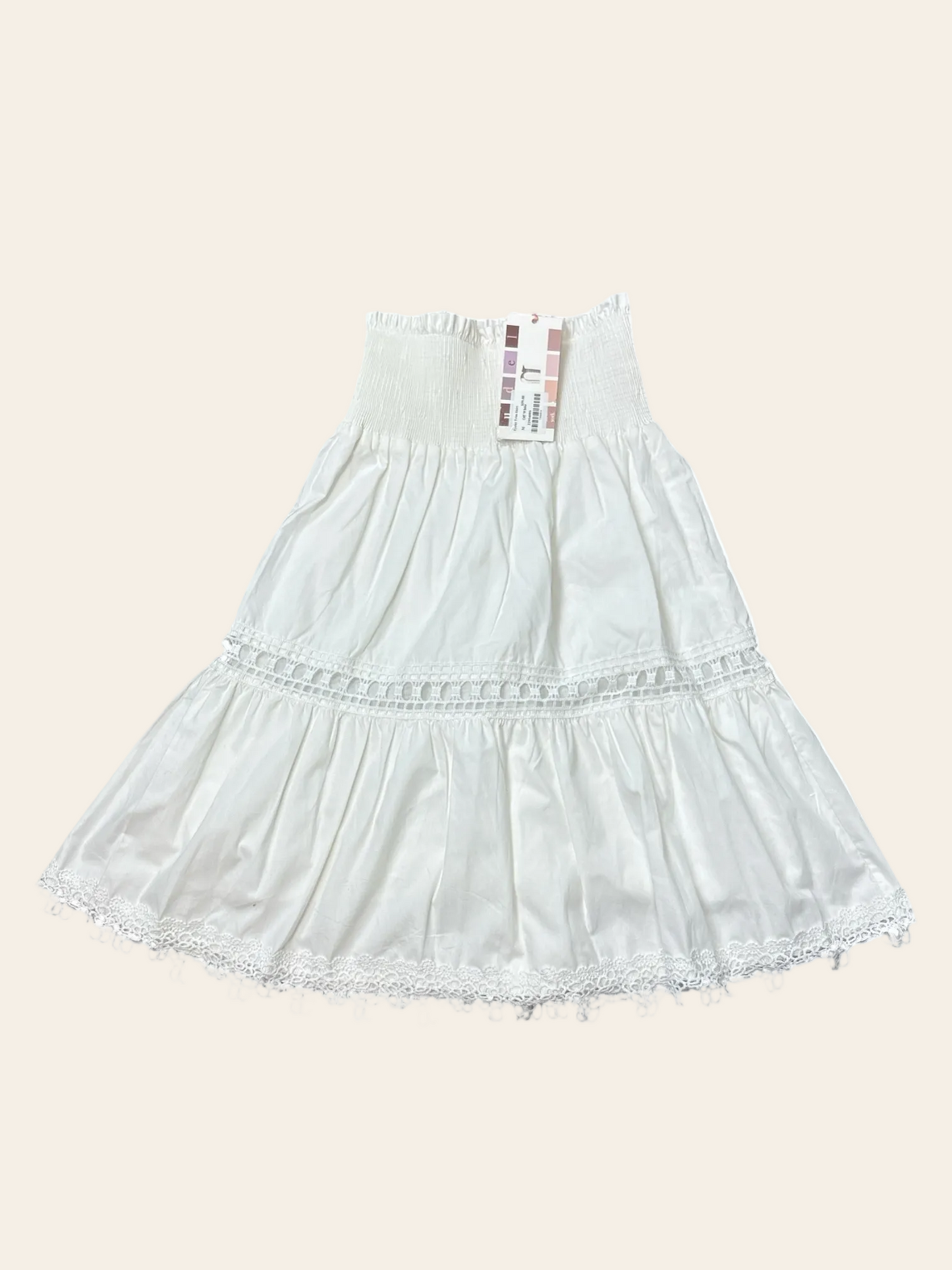 Udel NY Eyelet Trim Skirt