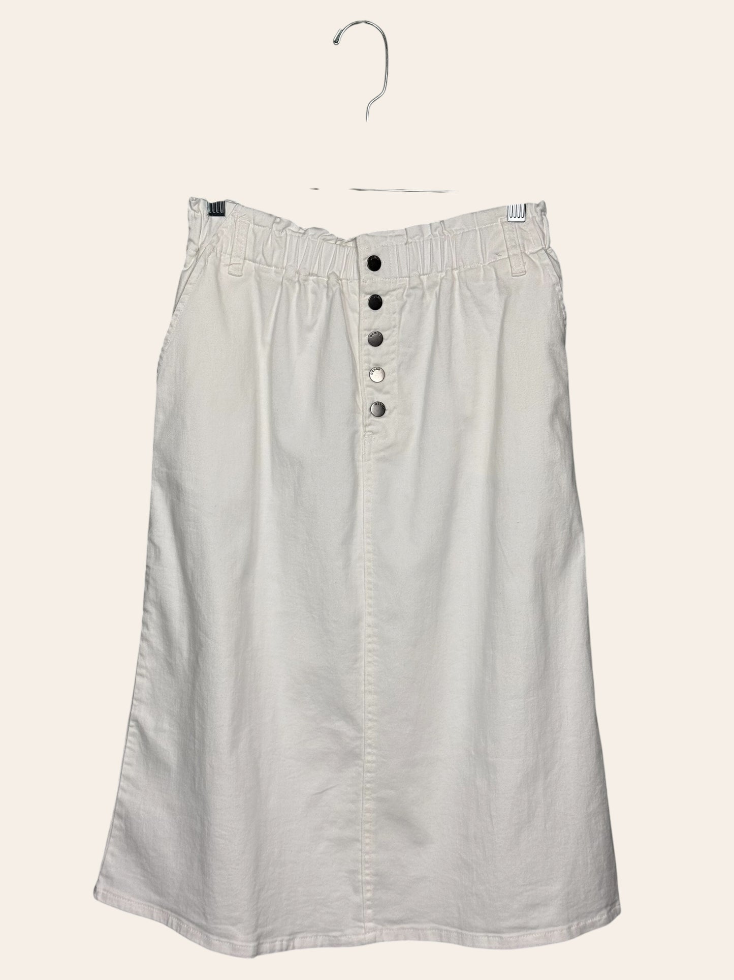 Tottini Denim Paper Bag Waist Skirt