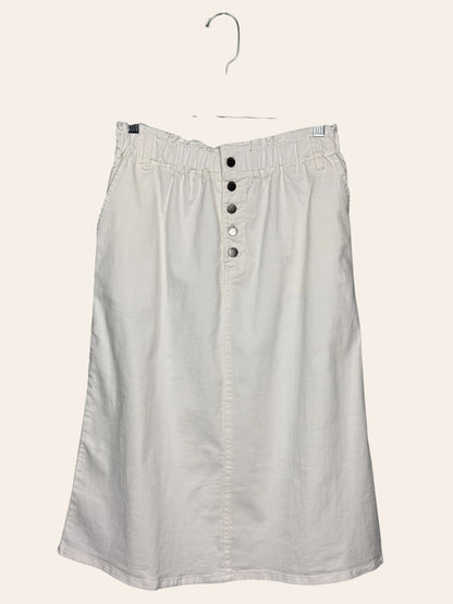 Tottini Denim Paper Bag Waist Skirt
