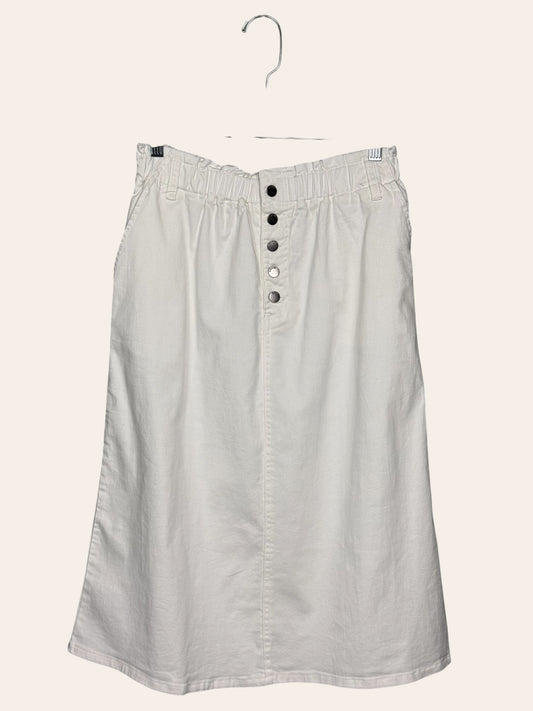 Tottini Denim Paper Bag Waist Skirt