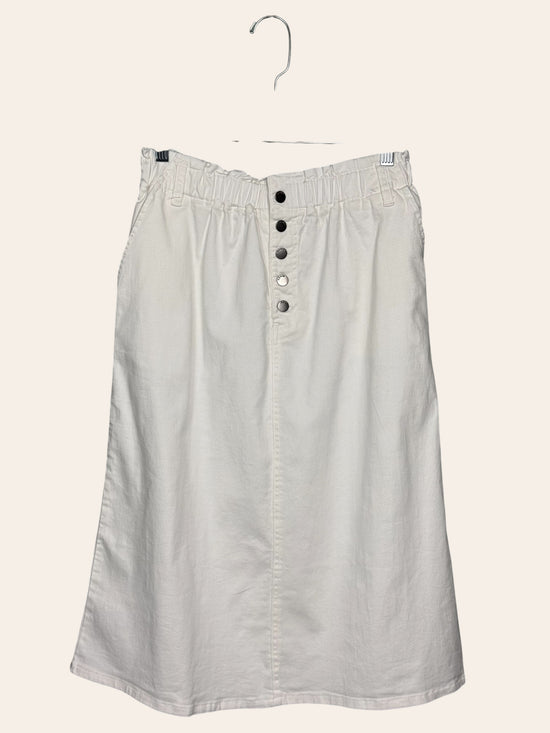 Tottini Denim Paper Bag Waist Skirt