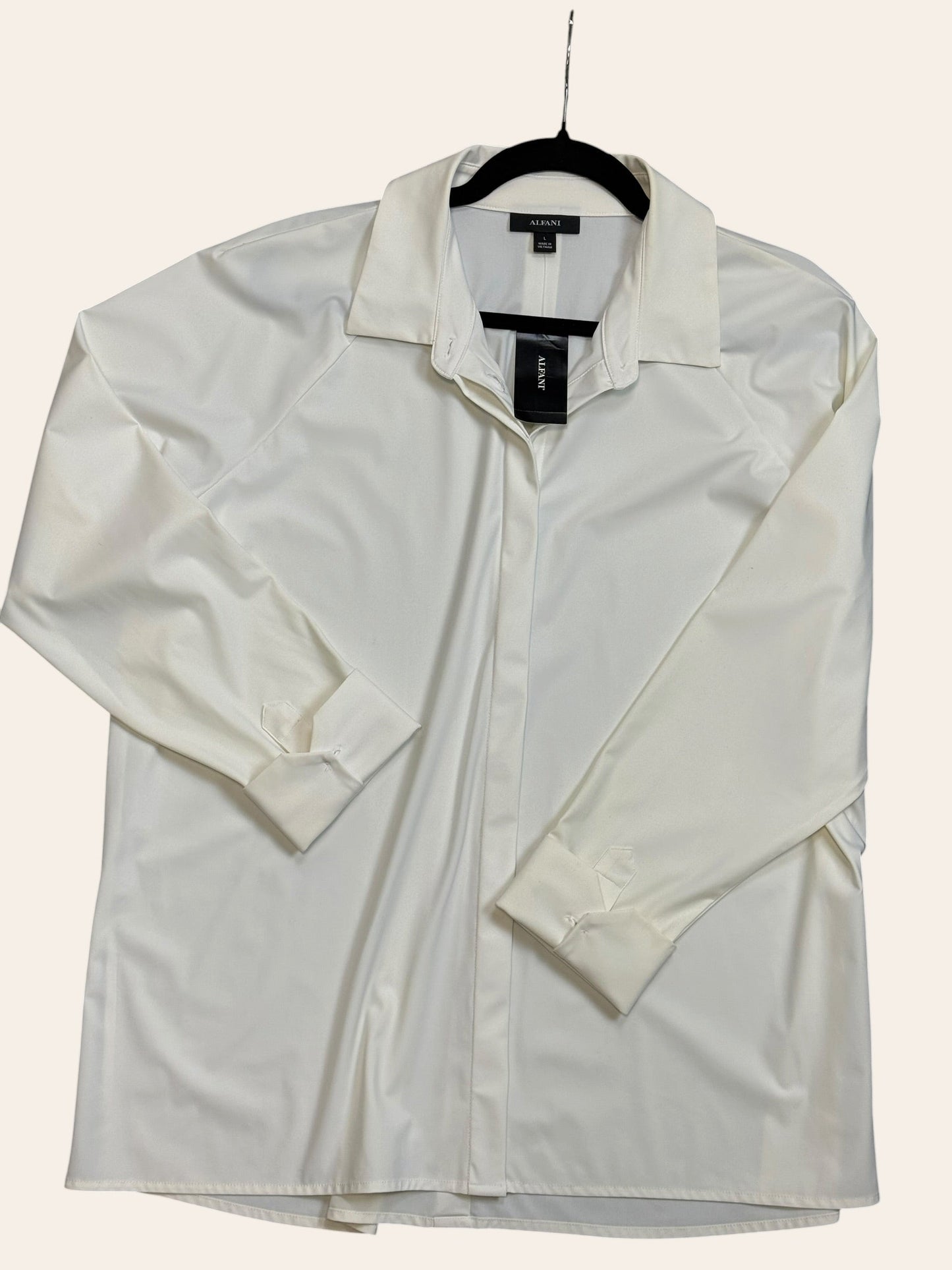 Alfani White Deco Breeze Top