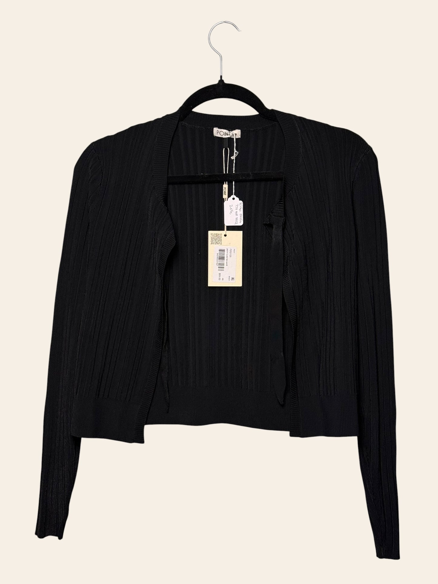 Point Luxe Tie Cardi
