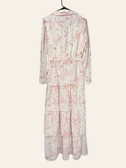 Udel NY Layered dress white pink
