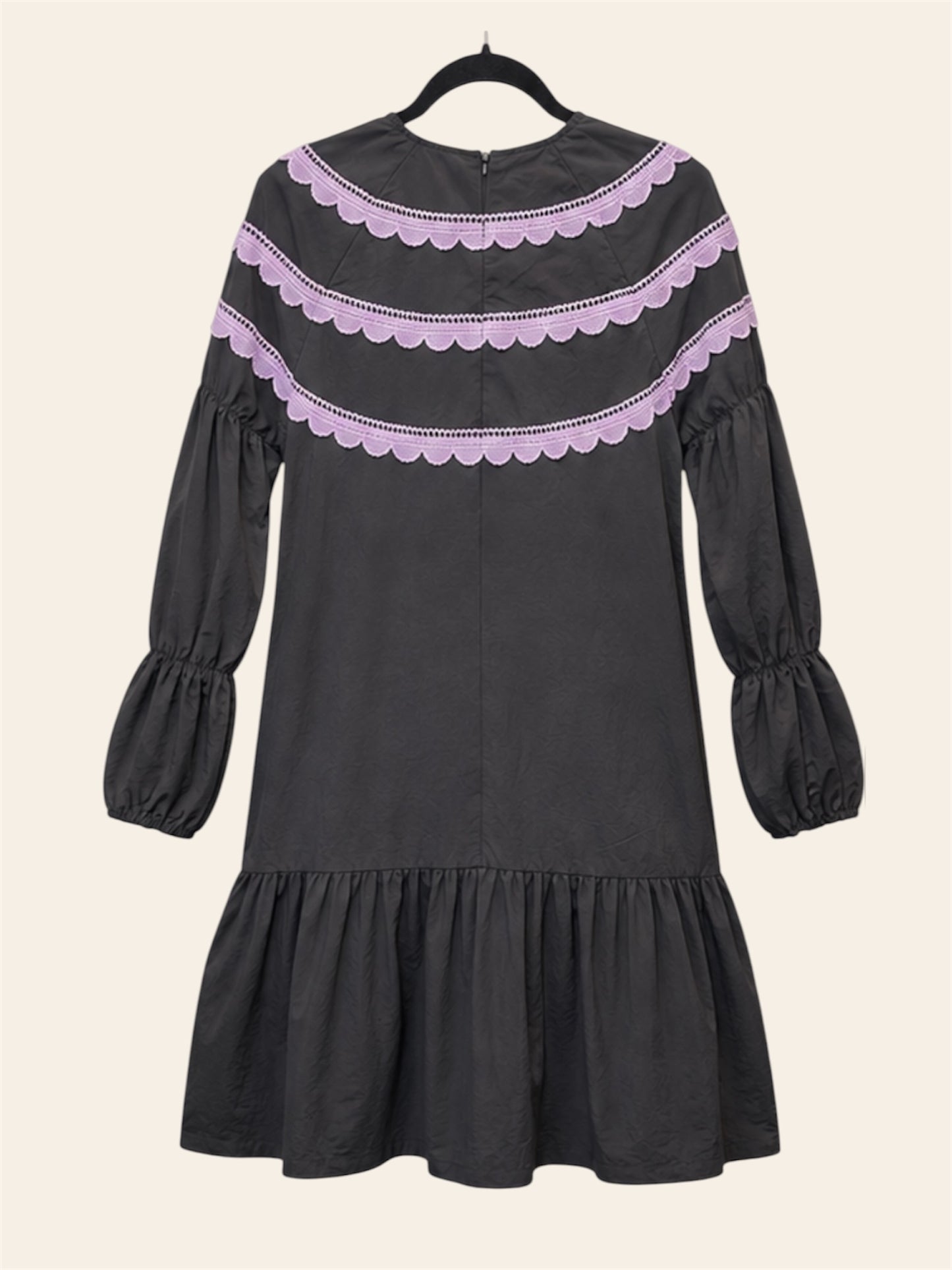 Udel NY Black and Purple Dress
