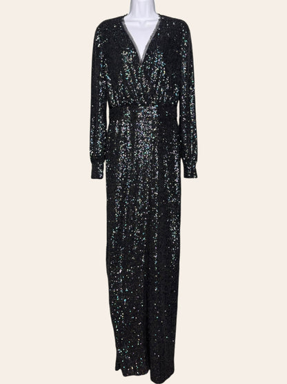 Rachel Zoe Purple Iridescent Gown