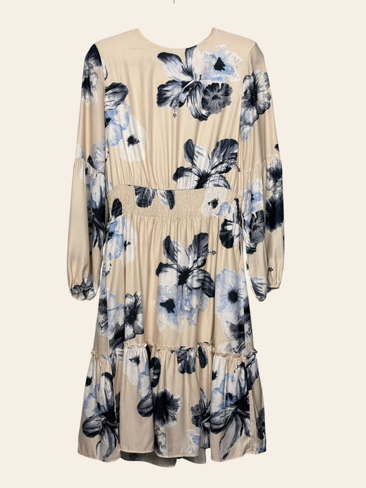 Tweed Floral Dress