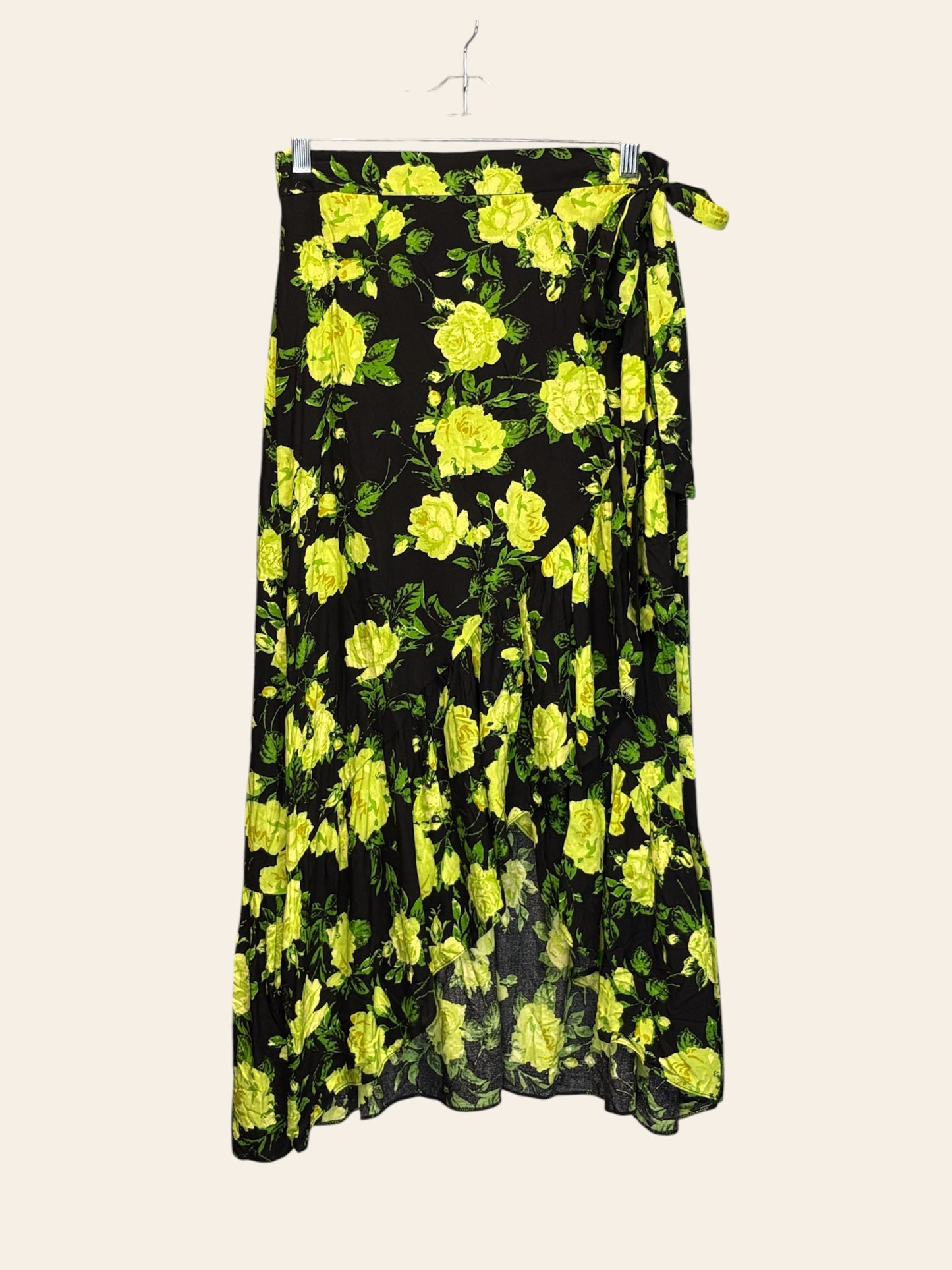 Floral Wrap Skirt