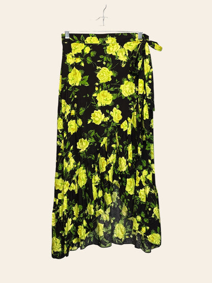 Floral Wrap Skirt