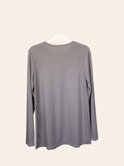Ran Design Light Gray Top