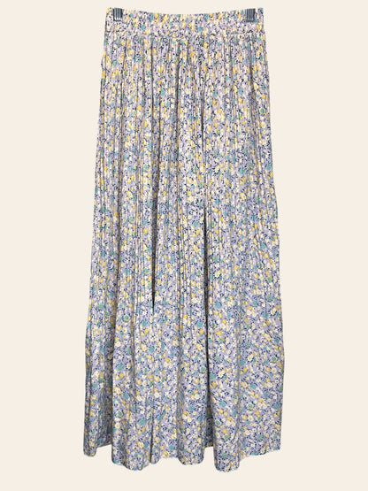 Sweet Fashion Pleated Floral Skirt
