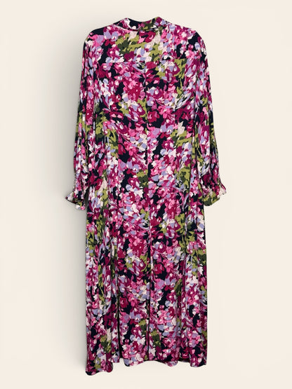 Chicos Pink Floral Dress