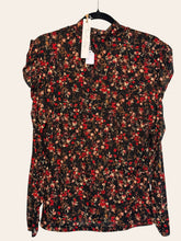 One Fine Day Red Print Top