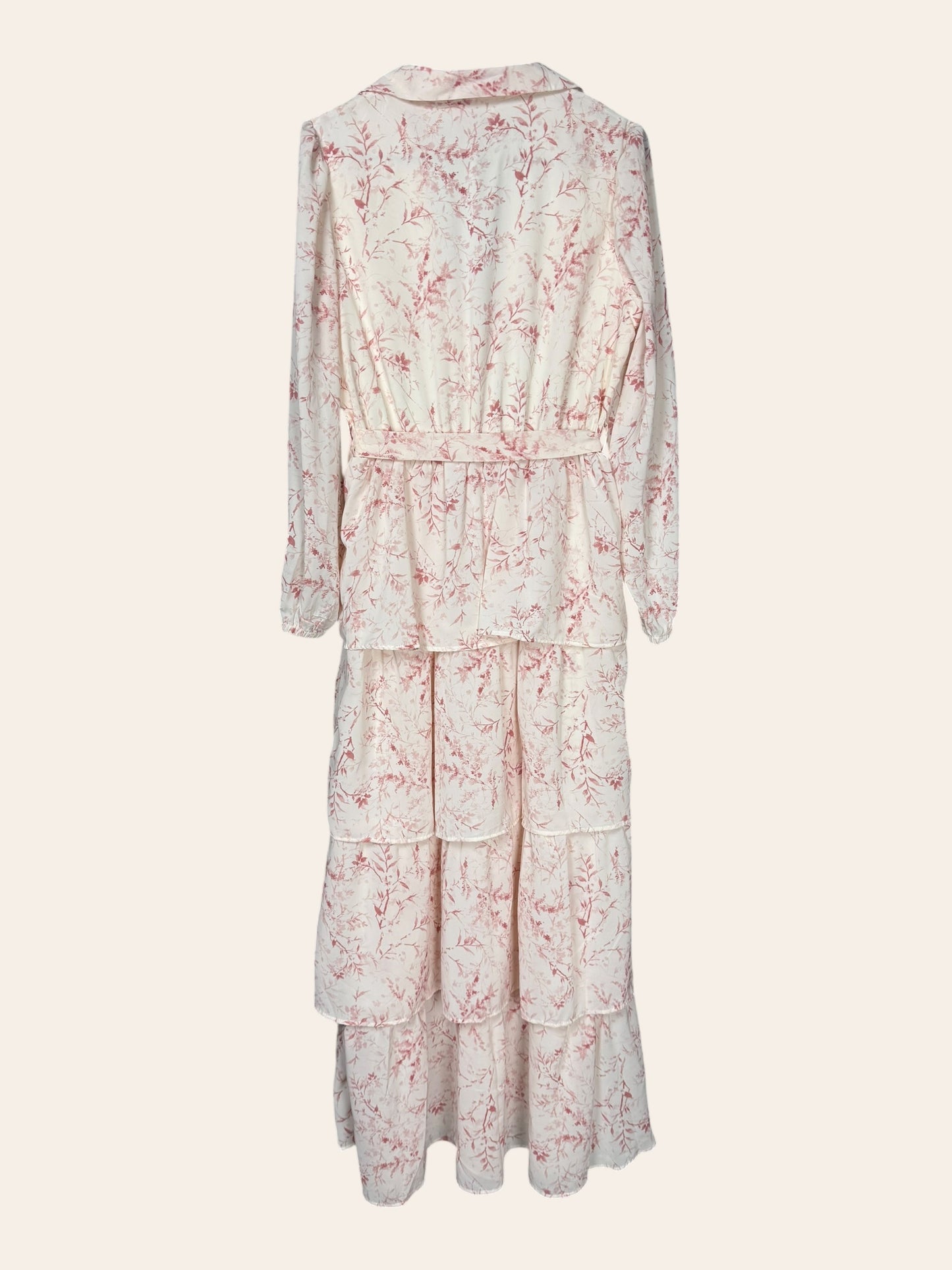 Udel NY Layered dress white pink