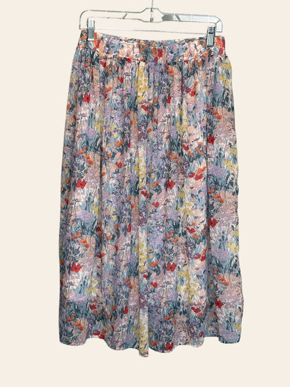 Shein Floral Skirt