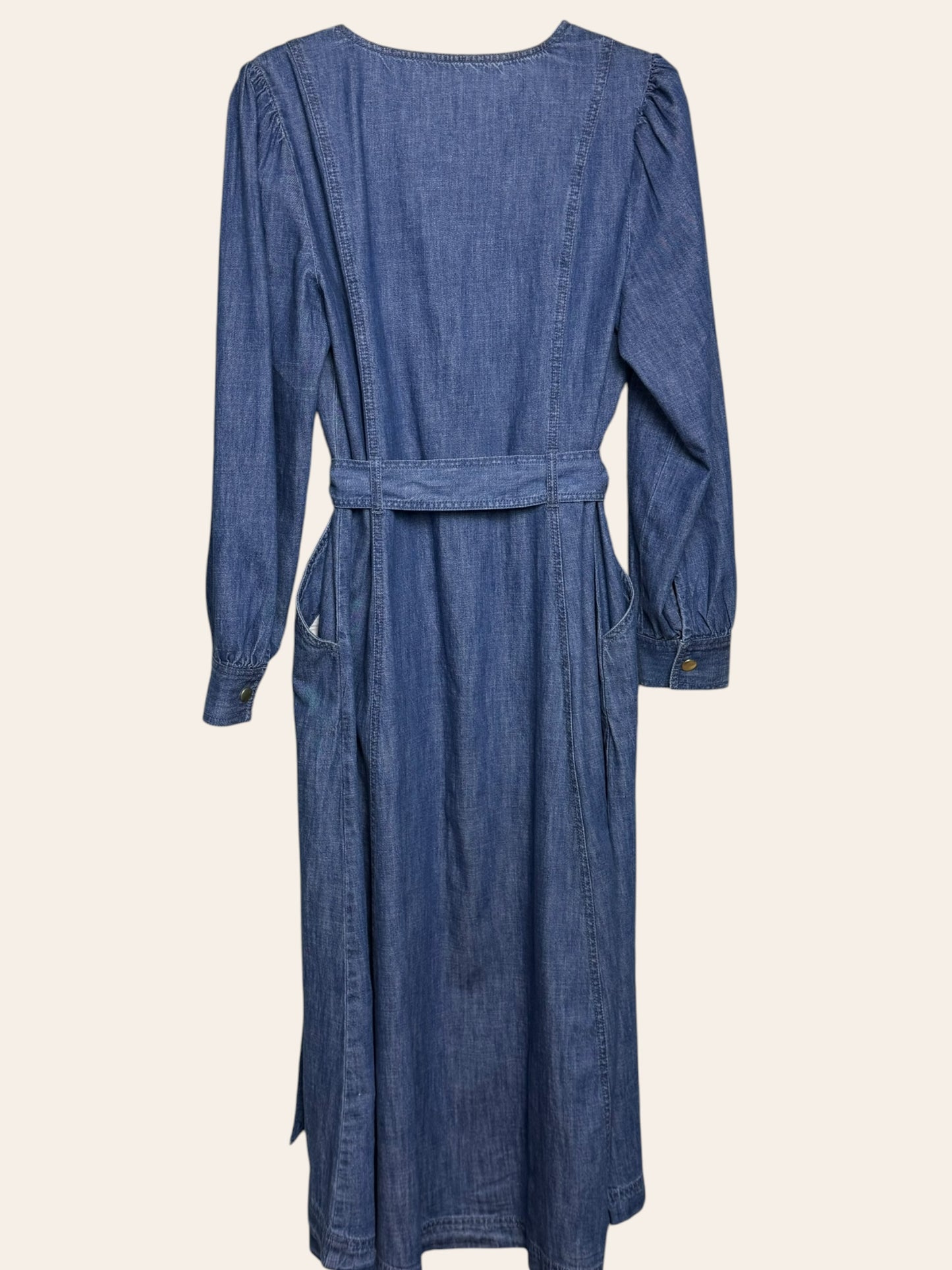 Loft Denim Tie Dress