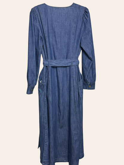 Loft Denim Tie Dress