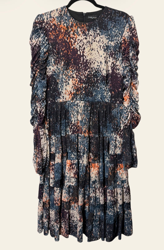 C&M Collection Pattern Dress