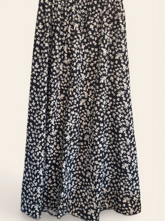 Tk black and white floral