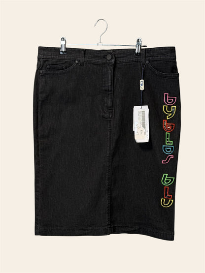 Byblos Blu Denim Skirt