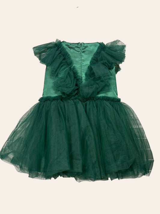 Green Girls Gown