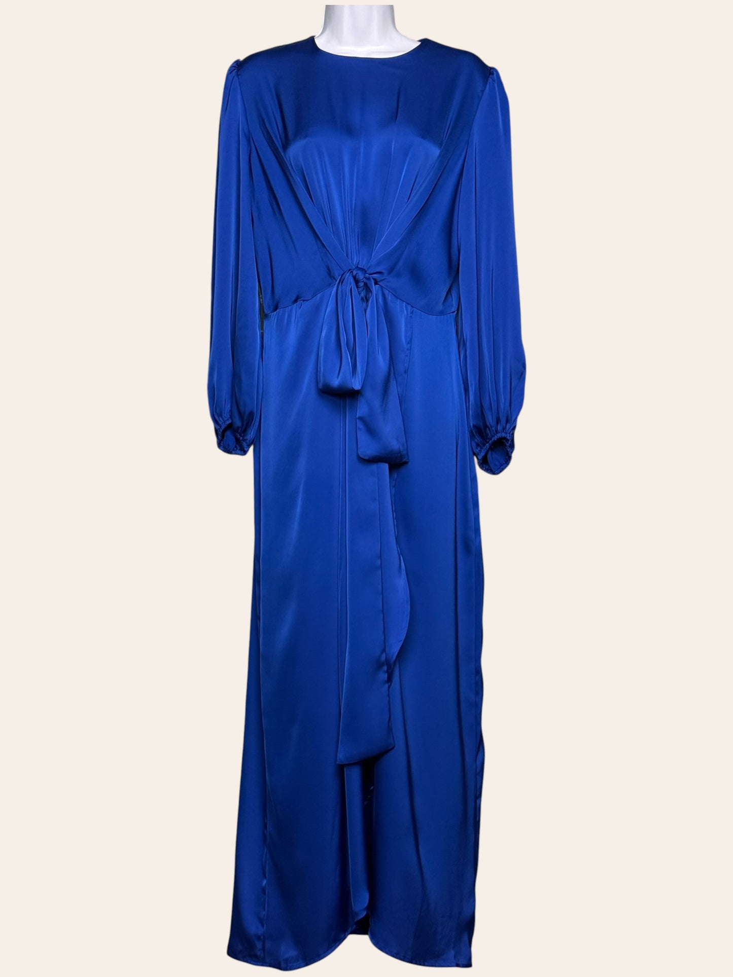 Pinup Art Blue Maxi Dress