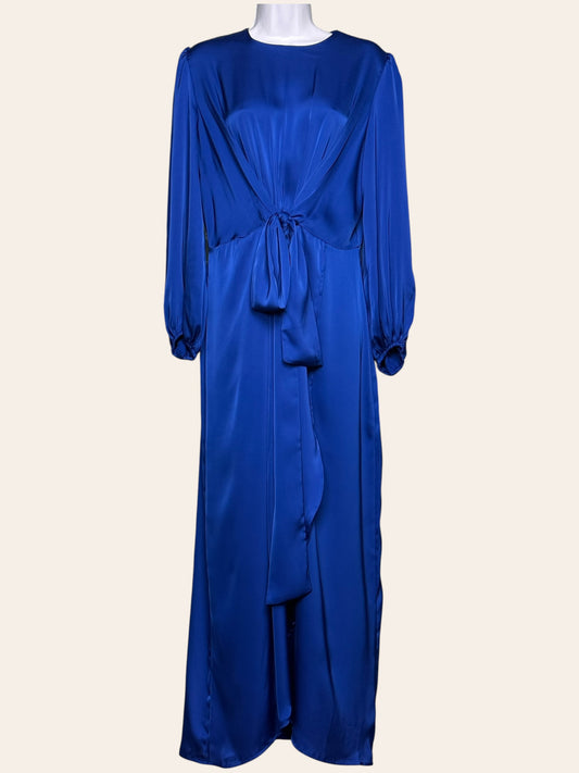 Pinup Art Blue Maxi Dress