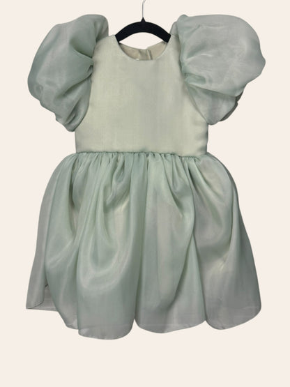 Lisa light green girls gown