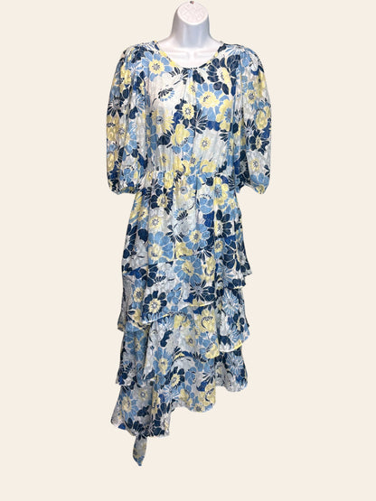 Sugarlips Asymmetrical Floral Dress