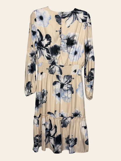 Tweed Floral Dress