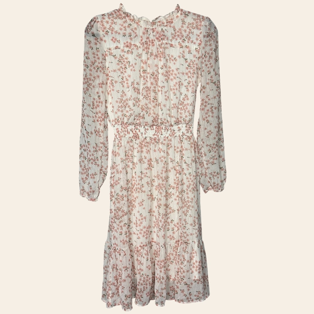 Draper James Floral Cinched Waist Dress