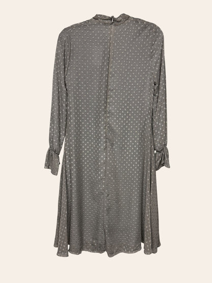 Bella Donna Silver Shimmer Dress