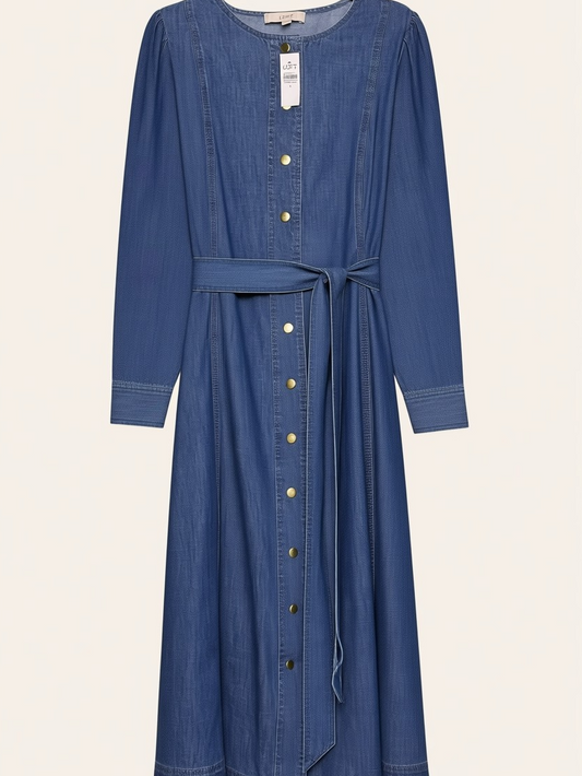 Loft Denim Tie Dress