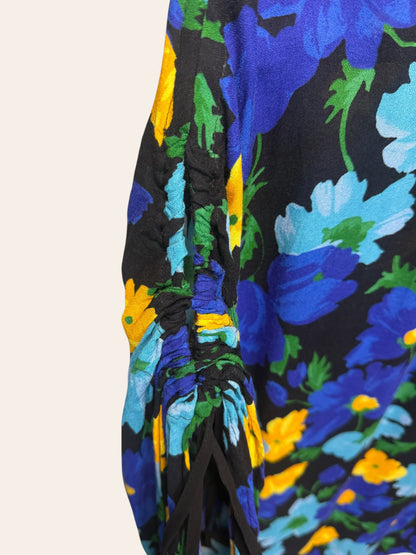 Zara Basic Floral Blouse