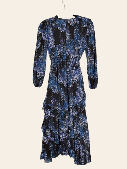 Ppano Blue Floral Dress