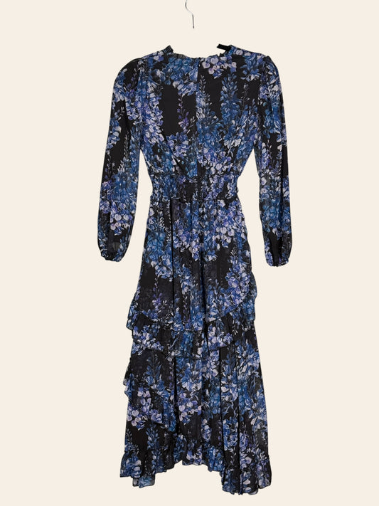 Ppano Blue Floral Dress