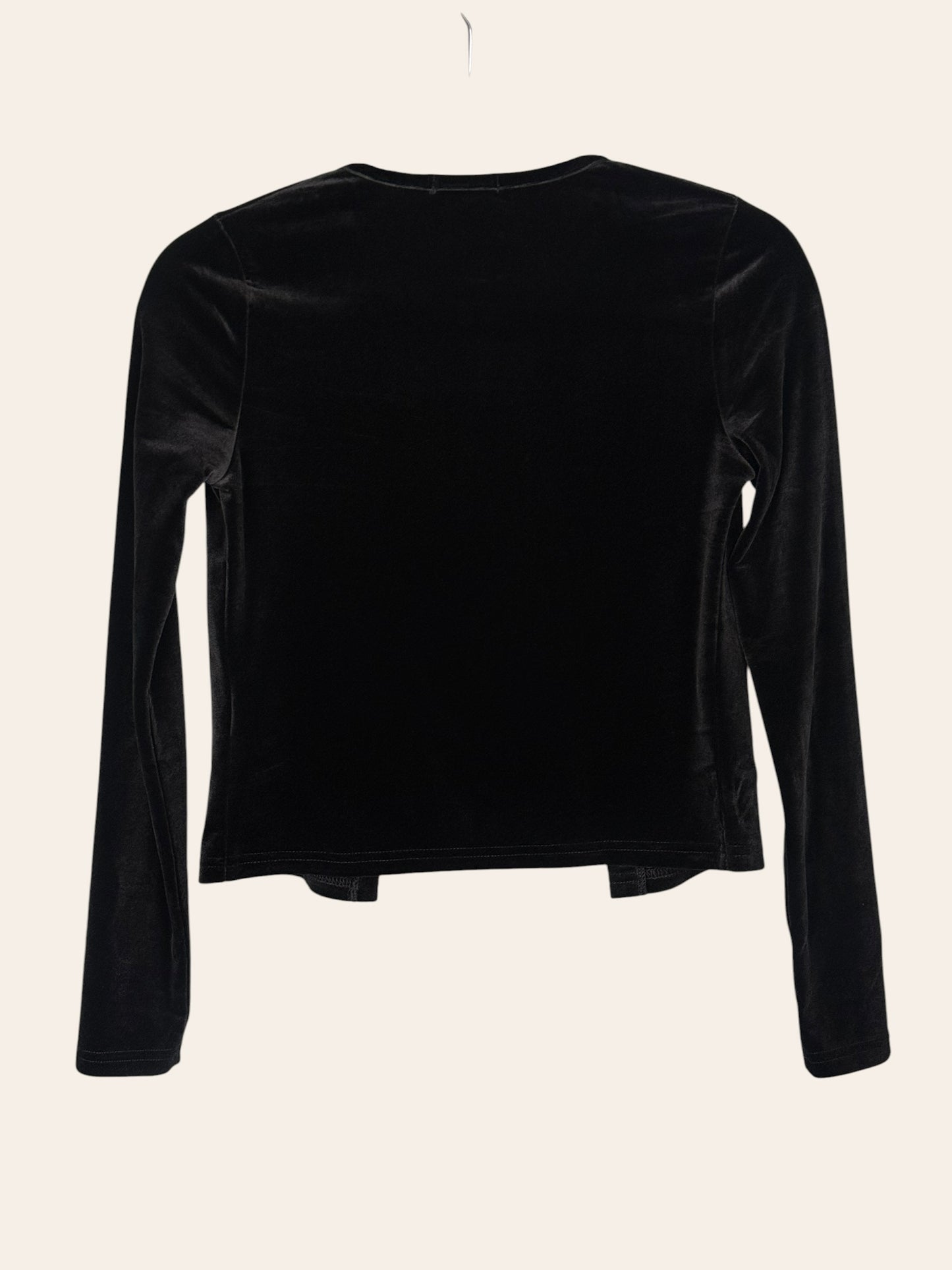 Udel NY Black Velvet Cardigan
