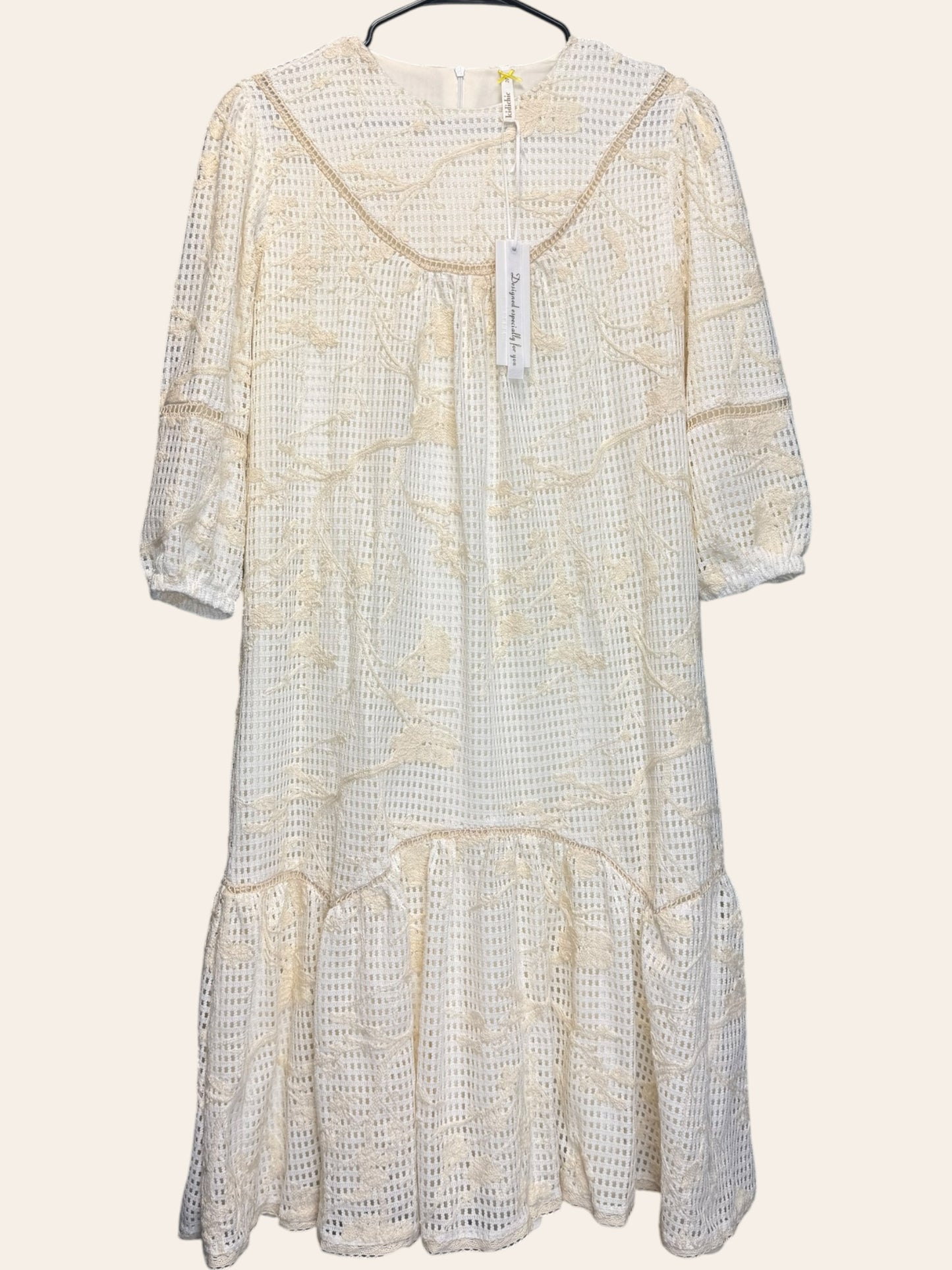 Kidichic White Knit Dress