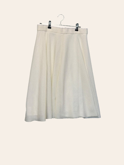 White Hard Mesh Skirt