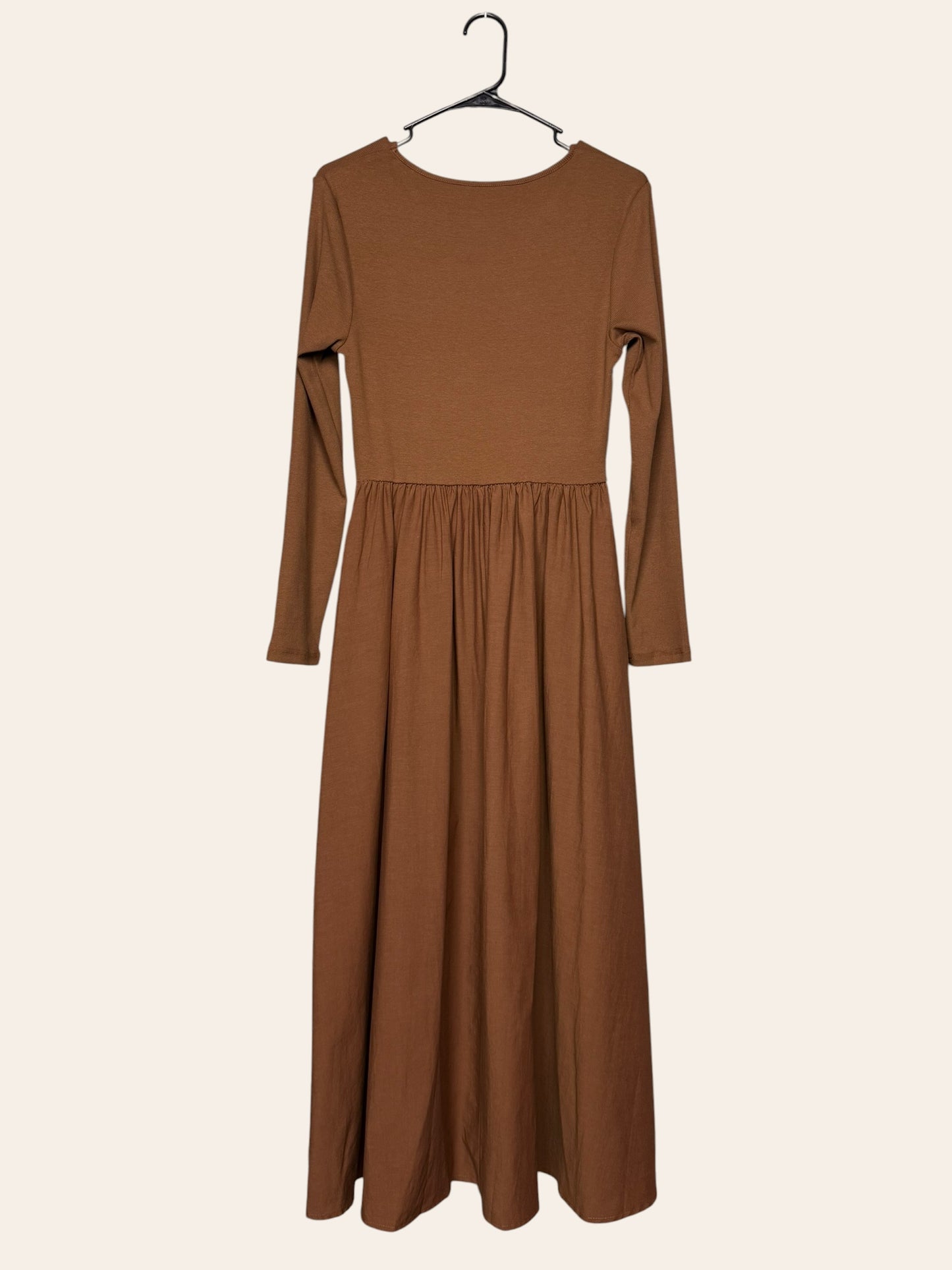 Fashion Brown Maxi Dress