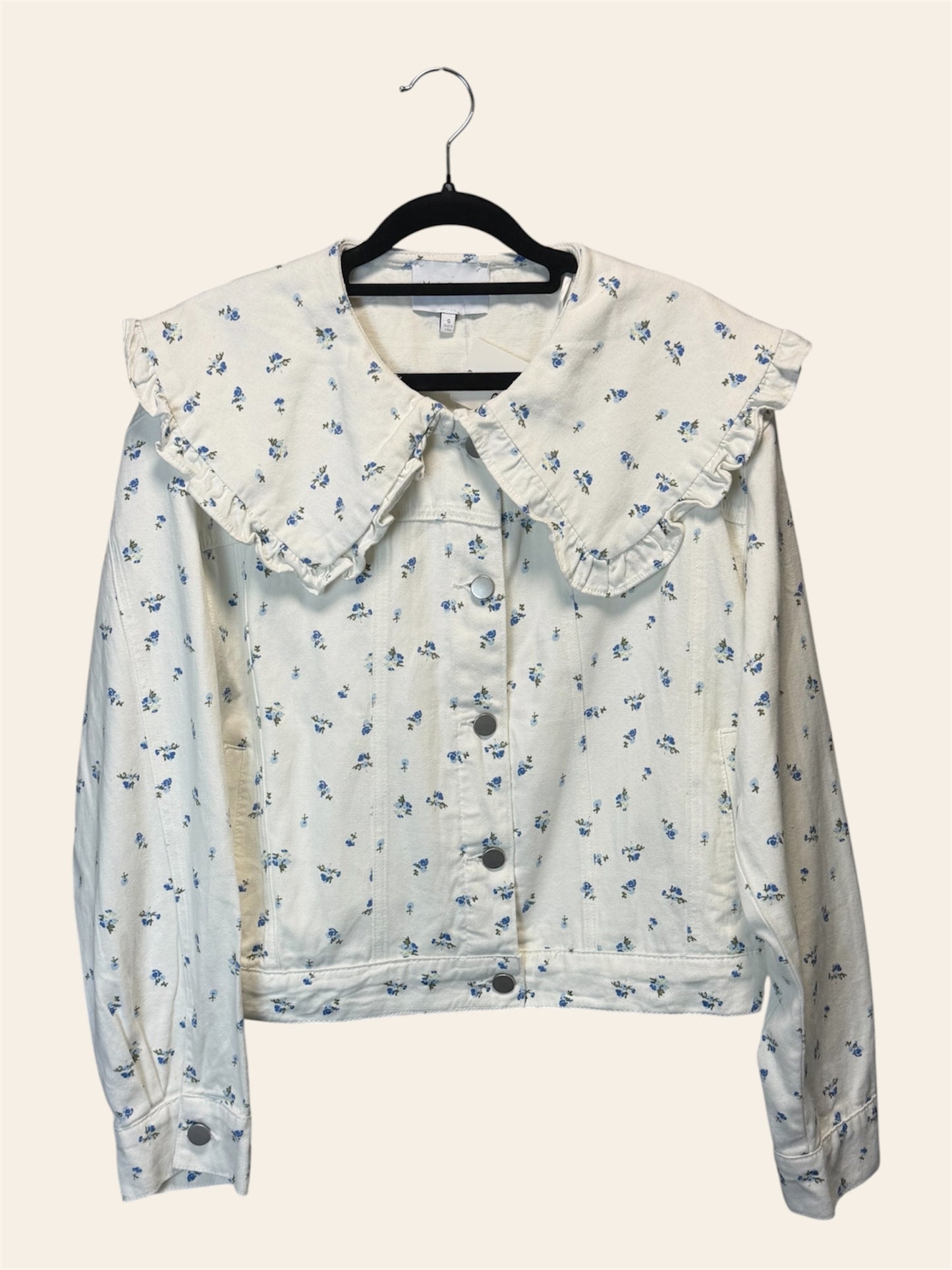 Mable Floral Denim Jacket