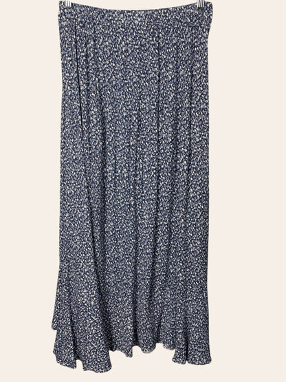 Dress Forum Los Angeles Blue Floral Skirt