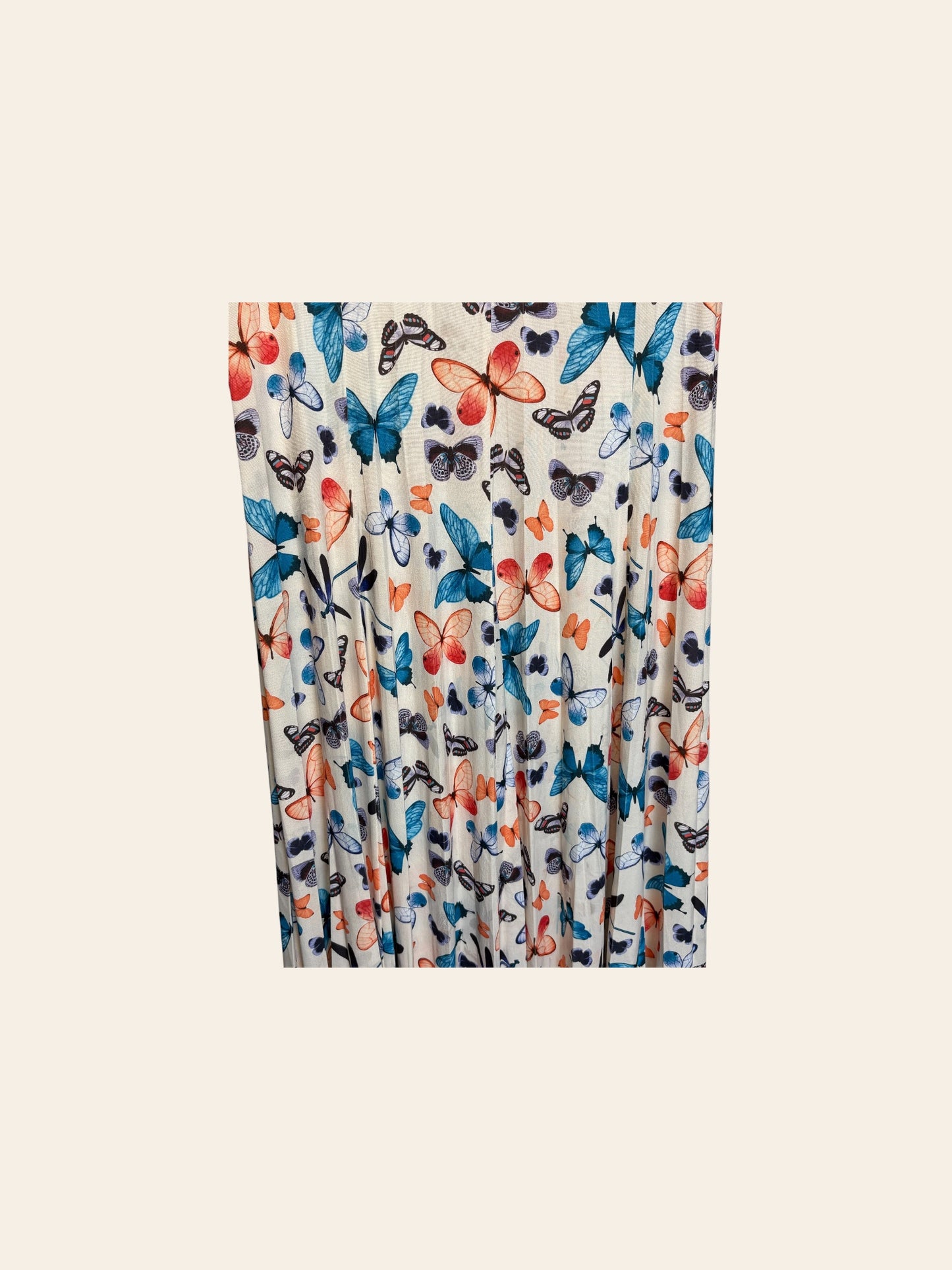 Orly Paris Butterfly Pleated Skirt