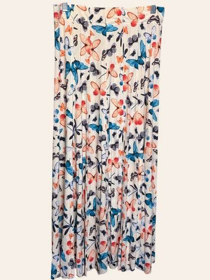 Orly Paris Butterfly Pleated Skirt